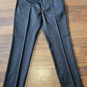 NWOT PERRY ELLIS mens slim portfolio dress pants SIZE 34x32  COLOR BLACK CP13
